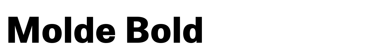 Molde Bold